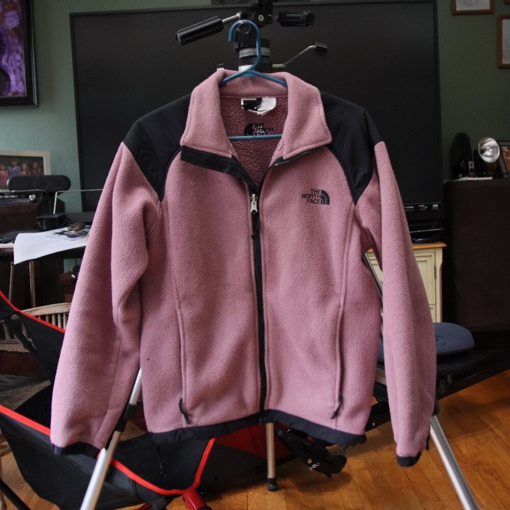 The North Face full zip fleece jacket size S